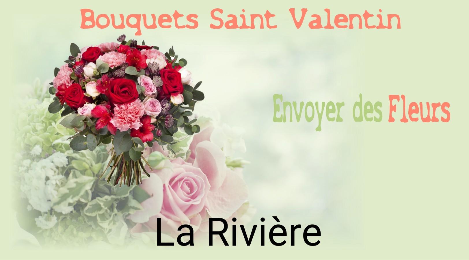 Roses de Saint-Valentin livrées à La Rivière